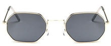 将图片加载到图库查看器,Stylish Hexagon Trendy Colorful Sunglasses For Women New Metal Luxury Summer Eyewear Women New Stainless Steel Lightweight Frame Cool Style Outdoor Travel UV Glasses