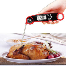 Load image into Gallery viewer, Stylish Instant Read Meat Thermometer Waterproof Ultra Fast Digital Food Water Milk Thermometer With Backlight & Calibration Digital Food Probe for Kitchen Outdoor Grilling And BBQ