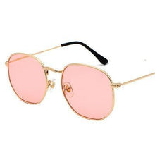 Load image into Gallery viewer, Stylish Small Round Polarized Sunglasses for Men Women Sunglasses For Hexagon Shape Sunglasses New Women Sunglasses In Metal Colorful Frame Glasses Eyewear For Men Women