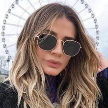 Load image into Gallery viewer, Stylish Small Round Polarized Sunglasses for Men Women Sunglasses For Hexagon Shape Sunglasses New Women Sunglasses In Metal Colorful Frame Glasses Eyewear For Men Women