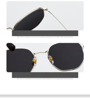 Load image into Gallery viewer, Stylish Small Round Polarized Sunglasses for Men Women Sunglasses For Hexagon Shape Sunglasses New Women Sunglasses In Metal Colorful Frame Glasses Eyewear For Men Women