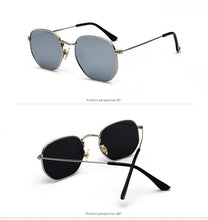 Load image into Gallery viewer, Stylish Small Round Polarized Sunglasses for Men Women Sunglasses For Hexagon Shape Sunglasses New Women Sunglasses In Metal Colorful Frame Glasses Eyewear For Men Women