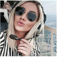 Load image into Gallery viewer, Stylish Small Round Polarized Sunglasses for Men Women Sunglasses For Hexagon Shape Sunglasses New Women Sunglasses In Metal Colorful Frame Glasses Eyewear For Men Women