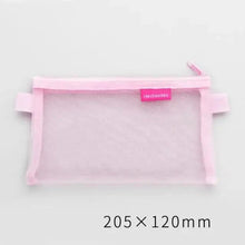Load image into Gallery viewer, Stylish Transparent Office Pencil Case Simple Design Pen Bags Cute Storage Lightweight Pencil Bags For Student