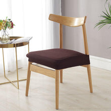 将图片加载到图库查看器,Stylish Waterproof Stretch Chair Seat Cover Elastic Seat Covers For Dining Room Chairs Home Simple Seat Covers For Chairs Soft Removable Dining Chair Slipcovers Stretch Solid Chair Covers Protectors for Dining Room Kitchen Chairs