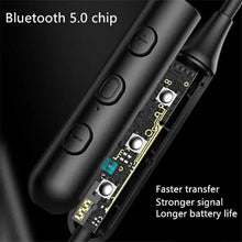 Load image into Gallery viewer, Stylish Wireless Bluetooth Earphones Magnetic Sports Running Headset IPX5 Waterproof Noise Cancelling Stereo Magnetic Earphones With Mic For Workout Running Gym