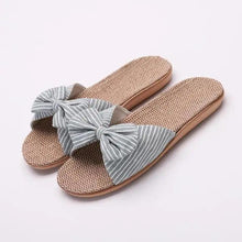 Load image into Gallery viewer, Stylish Women Flax Slippers Casual Summer Flower Elegant Fashion Slippers For Womens