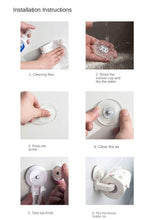 Load image into Gallery viewer, Suction Cup Rack Kitchen Bathroom Storage Waterproof Moisture Proof Towel Accessories Shelf Toilet Paper Holder Wall Mounted Adhesive Towel Bar Bathroom Towel Holder Bathroom Accessories Bathroom Hardware