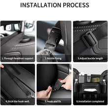 Load image into Gallery viewer, Suede Large Capacity Car Purse Holder