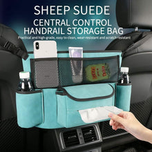 Load image into Gallery viewer, Suede Large Capacity Car Purse Holder