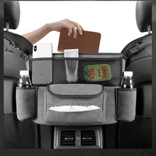 Load image into Gallery viewer, Suede Large Capacity Car Purse Holder