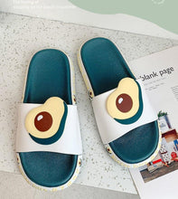 Load image into Gallery viewer, Summer Beach Slides Women Men Casual Slippers Fruits Thick Soled Sandals Girls Bathroom Shoes Girls Water Shoes Cute Lightweight Fruit Slippers Beach Pool Indoor Outdoor Flip Flops