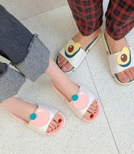 Load image into Gallery viewer, Summer Beach Slides Women Men Casual Slippers Fruits Thick Soled Sandals Girls Bathroom Shoes Girls Water Shoes Cute Lightweight Fruit Slippers Beach Pool Indoor Outdoor Flip Flops