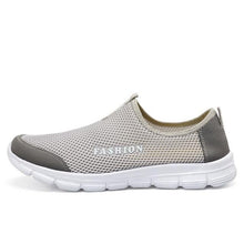 将图片加载到图库查看器,Summer Breathable Comfortable Mesh Running Mens Shoes Trainers Walking Outdoor Sport Men Sneakers Running Shoes Ultra Lightweight Breathable Walking Shoes Non Slip Athletic Fashion Sneakers