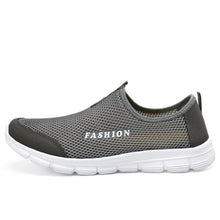将图片加载到图库查看器,Summer Breathable Comfortable Mesh Running Mens Shoes Trainers Walking Outdoor Sport Men Sneakers Running Shoes Ultra Lightweight Breathable Walking Shoes Non Slip Athletic Fashion Sneakers
