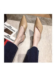 将图片加载到图库查看器,Summer Elegant Ladies Slippers Slip On Square Heel Shoes High Heels Women Pumps Women Flats Elastic Mules Comfortable Slip On Women's Flats Loafers Casual Flat Shoes