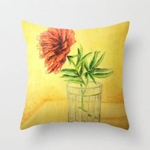 Load image into Gallery viewer, Summer Fashion Fresh Yellow Cute Pillows Case Geometry Yellow Pillow Case Cushion Cover Polyester Pillowcase Floral Cushion Case Modern Decorative Pillows For Bed Sofa Couch 45x45CM