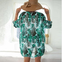 将图片加载到图库查看器,Summer Floral Print Bikini Swimsuit Women 3 Piece High-Waist Bikini Set Swimwear Female Push-Up Bathing Suit Tropical High Waist Wrap Swimsuit With Beach Cover Ups Soft And Breathable Summer Bikini