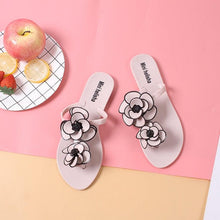 Load image into Gallery viewer, Summer Flowers Flip Flops Women Indoor Slippers Outdoor Sandals Flip-flops Fashion Beach Flat Flipflops Sandals Fashion Summer Slip On Comfort Flat Beach Thong Slipper
