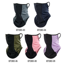 将图片加载到图库查看器,Summer Half Face Mask Cycling Bandana Scarf Neck Gaiter Warmer Bicycle Running Ski Hunting Hiking Hanging Ear Scarves Men Women Motorcycle Protect Cycling Face Mask Anti-UV Neck Hood Half Face Breathable Dustproof Headband Triangle Sport Scarf