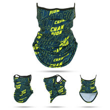 Load image into Gallery viewer, Summer Half Mask Printed Scarf Cycling Bandana Sports Hiking Hunting Run Bicycle Neck Gaiter Hanging Ear Face Cover Men Women Motorcycle Protect Cycling Face Mask Anti-UV Neck Hood Half Face Breathable Dustproof Headband Triangle Sport Scarf