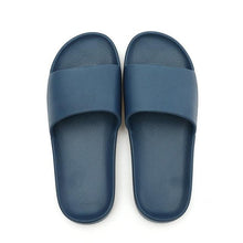 将图片加载到图库查看器,Summer Home Mens Slippers Simple Black White Shoes Non-Slip Bathroom Slides Flip Flops Indoor Women Slippers Soft Slides Slippers For Men Cloud Cushioned Slides Thick Non-Slip Pool Gym House Slipper