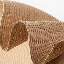 Load image into Gallery viewer, Summer Large Wide Brim Foldable Sun Hats For Women Foldable Sun Hat Wide Brim Summer Straw Floppy Beach Hat Oversized Sun Hat Modern Travel Straw Hat Fashionable Lady UV Protection Beach Hat 54-57cm