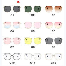 Load image into Gallery viewer, Summer Luxury Square Sunglasses For Women Elegant Design Eyewear Women Men Fashion Design Lightweight Glasses Women UV Protection Sunglasses