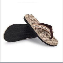 将图片加载到图库查看器,Summer Men Flip Flops Camouflage Slippers Water Sandals Anti-slip Casual Shoes Soft Bottom Beach Massage Slippers With Sport Side Line For Outdoor Summer