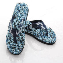 将图片加载到图库查看器,Summer Men Flip Flops Camouflage Slippers Water Sandals Anti-slip Casual Shoes Soft Bottom Beach Massage Slippers With Sport Side Line For Outdoor Summer