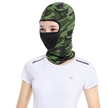 Load image into Gallery viewer, Summer Men Women Camouflage Balaclava Face Scarf Mask Sunscreen Dustproof Army Cycling Hunting Fishing Tactical Airsoft Hat Cold Weather Balaclava Ski Mask for Men Windproof Thermal Winter Scarf Mask Women Neck Warmer Hood for Cycling