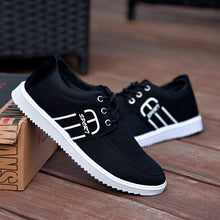 将图片加载到图库查看器,Summer Mens Casual Elegant Business Shoes Breathable Canvas Shoes Fashion Casual Shoes Fashion Sneakers Breathable Comfort Walking Shoes Modern Design