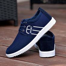 将图片加载到图库查看器,Summer Mens Casual Elegant Business Shoes Breathable Canvas Shoes Fashion Casual Shoes Fashion Sneakers Breathable Comfort Walking Shoes Modern Design
