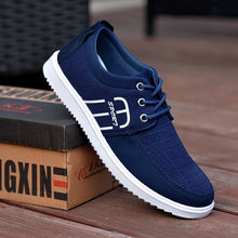 将图片加载到图库查看器,Summer Mens Casual Elegant Business Shoes Breathable Canvas Shoes Fashion Casual Shoes Fashion Sneakers Breathable Comfort Walking Shoes Modern Design