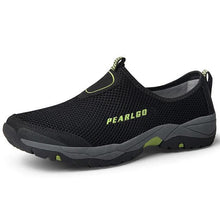 将图片加载到图库查看器,Summer Mesh Beach Men Shoes Lightweight Breathable Walking Footwear New Slip-On Comfortable Outdoor Walking Footwear Non-Slip Running Climbing Shoes Sneakers Lightweight Breathable Walking Shoes