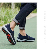 Load image into Gallery viewer, Summer Mesh Men's Sneakers Lightweight Men Shoes Tenis Walking Breathable Slip On Espadrilles Men Breathable Autumn Summer Mesh Shoes Sneakers Fashionable Design Espadrilles