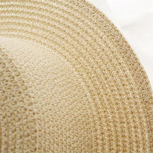 Load image into Gallery viewer, Summer New Sun Hat Stylish Bowknot Straw Hat For Women Beach Caps Parent-child Summer New Women's Sun Hat Bucket Cap Beige Flowers Ribbon Party Straw Hat For Women