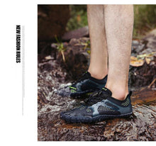 将图片加载到图库查看器,Summer Outdoor Mens Sports Water Shoes Non-Slip Beach Shoes Barefoot Upstream Shoes Quick-Dry Aqua Sock Barefoot For Beach Swim River Pool Lake Hiking Kayaking Surfing
