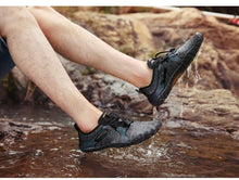 将图片加载到图库查看器,Summer Outdoor Mens Sports Water Shoes Non-Slip Beach Shoes Barefoot Upstream Shoes Quick-Dry Aqua Sock Barefoot For Beach Swim River Pool Lake Hiking Kayaking Surfing