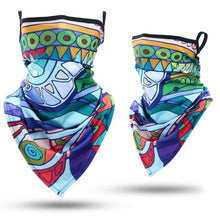 Load image into Gallery viewer, Summer Printed Triangle Bandana Running Bicycle Half Face Masks Hunting Ski Hiking Fishing Cycling Snowboard Men Headband MTB Fishing Mask Night Reflection Bike Paintball Mask Outdoor Hunting Shamash Scarf Men Women
