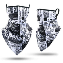 Load image into Gallery viewer, Summer Printed Triangle Bandana Running Bicycle Half Face Masks Hunting Ski Hiking Fishing Cycling Snowboard Men Headband MTB Fishing Mask Night Reflection Bike Paintball Mask Outdoor Hunting Shamash Scarf Men Women