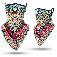 Load image into Gallery viewer, Summer Printed Triangle Bandana Running Bicycle Half Face Masks Hunting Ski Hiking Fishing Cycling Snowboard Men Headband MTB Fishing Mask Night Reflection Bike Paintball Mask Outdoor Hunting Shamash Scarf Men Women