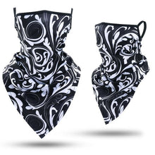Load image into Gallery viewer, Summer Printed Triangle Bandana Running Bicycle Half Face Masks Hunting Ski Hiking Fishing Cycling Snowboard Men Headband MTB Fishing Mask Night Reflection Bike Paintball Mask Outdoor Hunting Shamash Scarf Men Women
