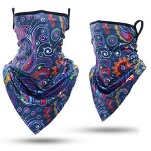 Load image into Gallery viewer, Summer Printed Triangle Bandana Running Bicycle Half Face Masks Hunting Ski Hiking Fishing Cycling Snowboard Men Headband MTB Fishing Mask Night Reflection Bike Paintball Mask Outdoor Hunting Shamash Scarf Men Women