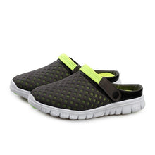 Load image into Gallery viewer, Summer Shoes Men Sandals Colorful Couples Beach Slippers Clogs Mens Breathable Summer Beach Slippers Lightweight Mesh Sandals Outdoor Walking Shoes