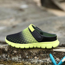 Load image into Gallery viewer, Summer Shoes Men Sandals Colorful Couples Beach Slippers Clogs Mens Breathable Summer Beach Slippers Lightweight Mesh Sandals Outdoor Walking Shoes