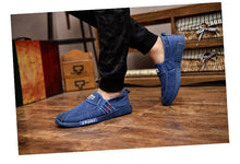 将图片加载到图库查看器,Summer Slip On Men's Casual Shoes Rubber Solid Mens Canvas Shoes Lightweight Waterproof Flat Casual Sneakers Loafer Shoes Casual Canvas Indoor Loafers