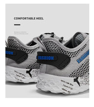 将图片加载到图库查看器,Summer Sport Mens Casual Workout Shoes Air Mesh Sneakers Fashion Foam Footwear Black Beach Water Fisherman Breathable Men Jogging Tennis Sport Sneakers
