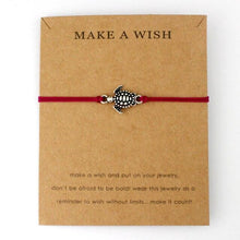 Load image into Gallery viewer, Summer Style Adjustable Jewelry Make a Wish Silver Sea Turtles Charm Women Men Bracelets Beach Sea Turtles Rope String Bracelets Anklets Family Handmade Adjustable Turtle String Bracelet For Women Kids