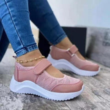 Load image into Gallery viewer, Summer Women Casual Sneakers Mesh Breathable Platform Non Slip Tenis Shoes Breathable Flat Shoes Summer Outdoor Slip On Fashion Espadrilles